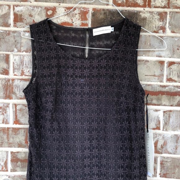 NWT Johnny Was 4 Love & Liberty Iva Embroidered Dress XS in Raisin - Picture 10 of 16